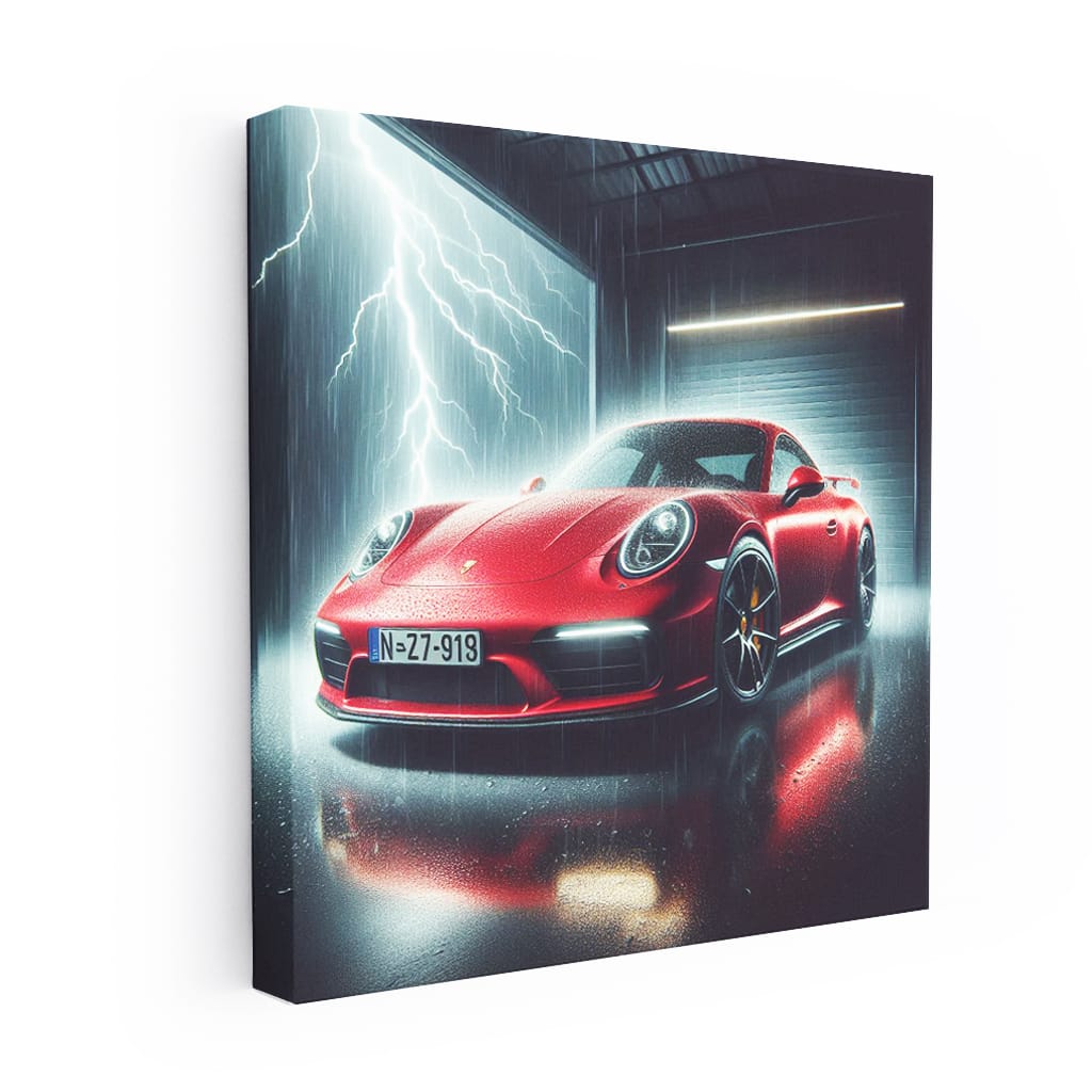 Porsche 911 Thunderstor Wall Art