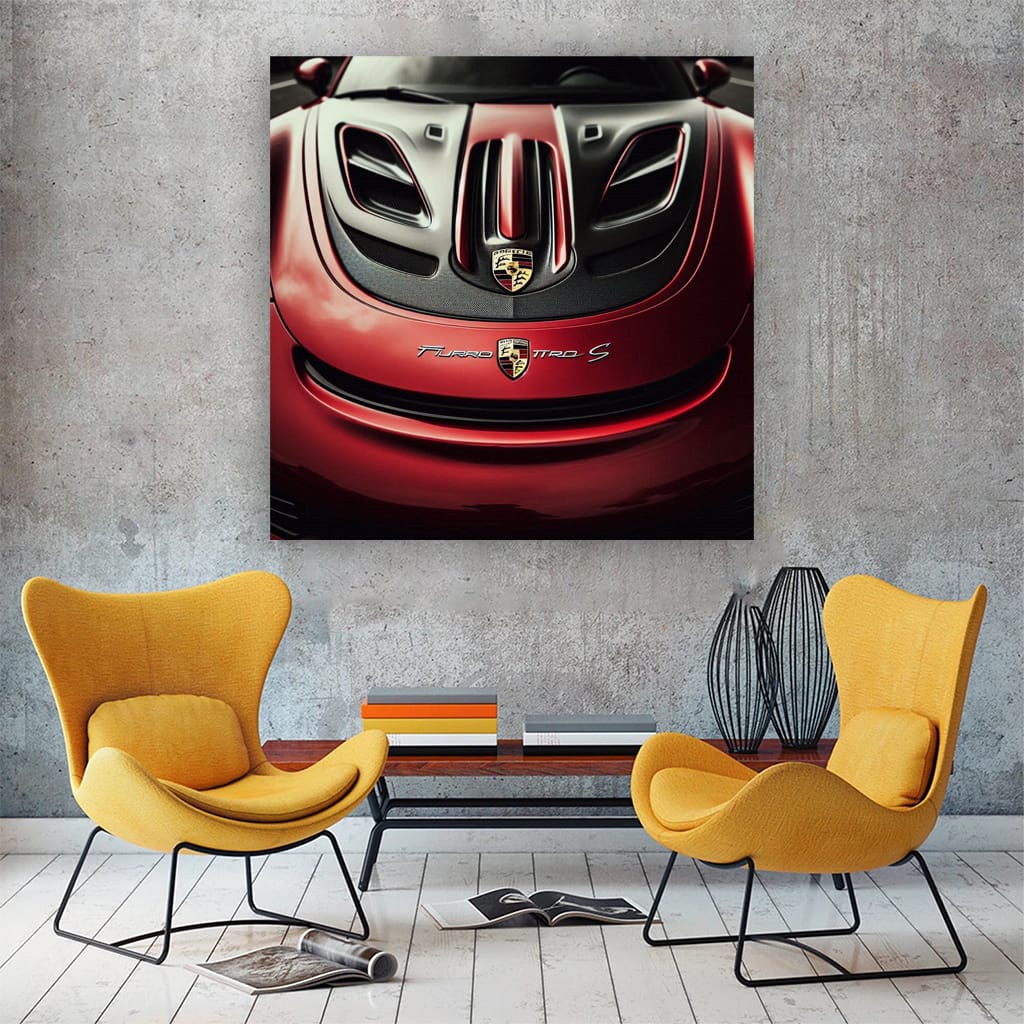 Porsche 911 Turbo S Hood - Power Meets Elegance