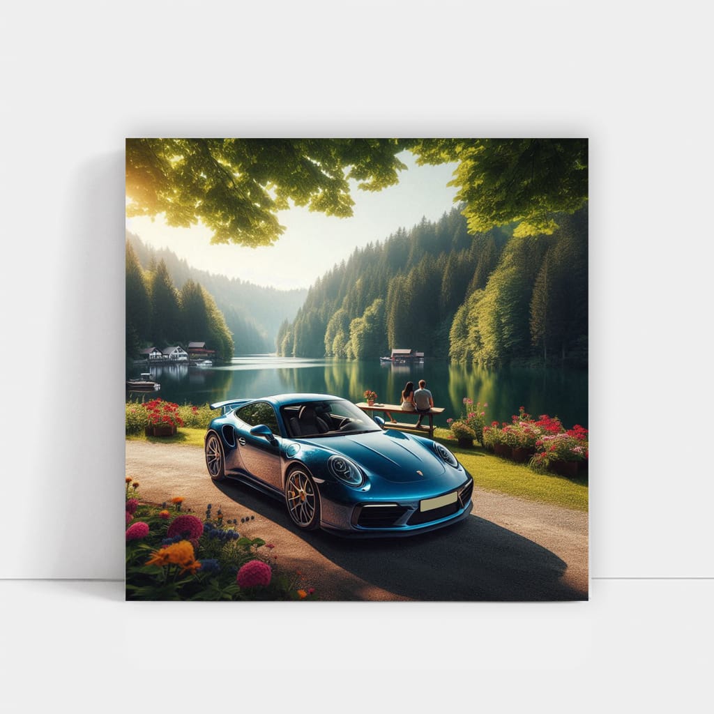 Porsche 911 Turbo S La Wall Art