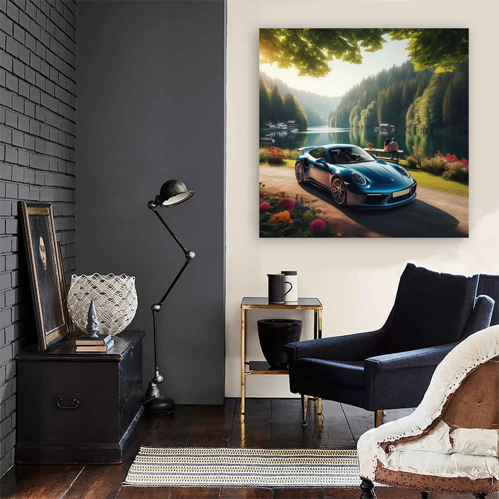 Porsche 911 Turbo S La Wall Art