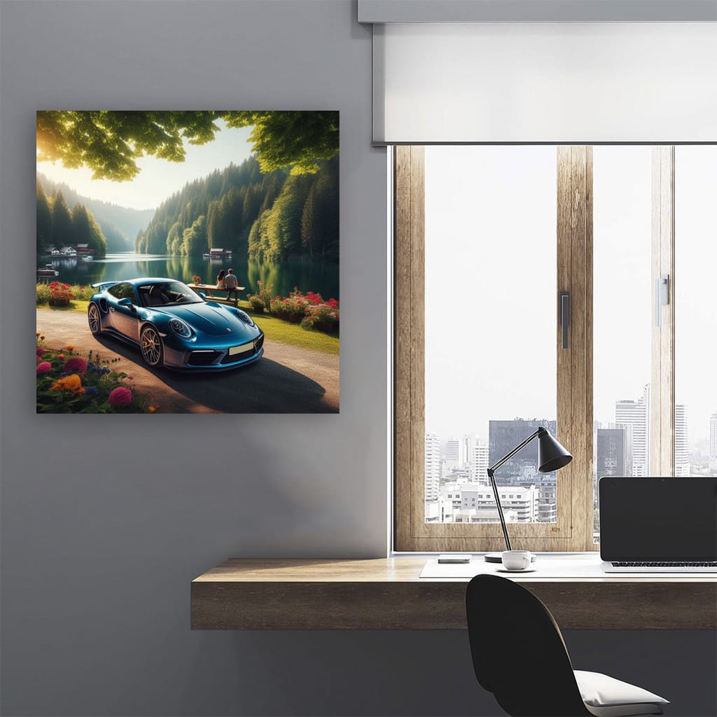 Porsche 911 Turbo S La Wall Art