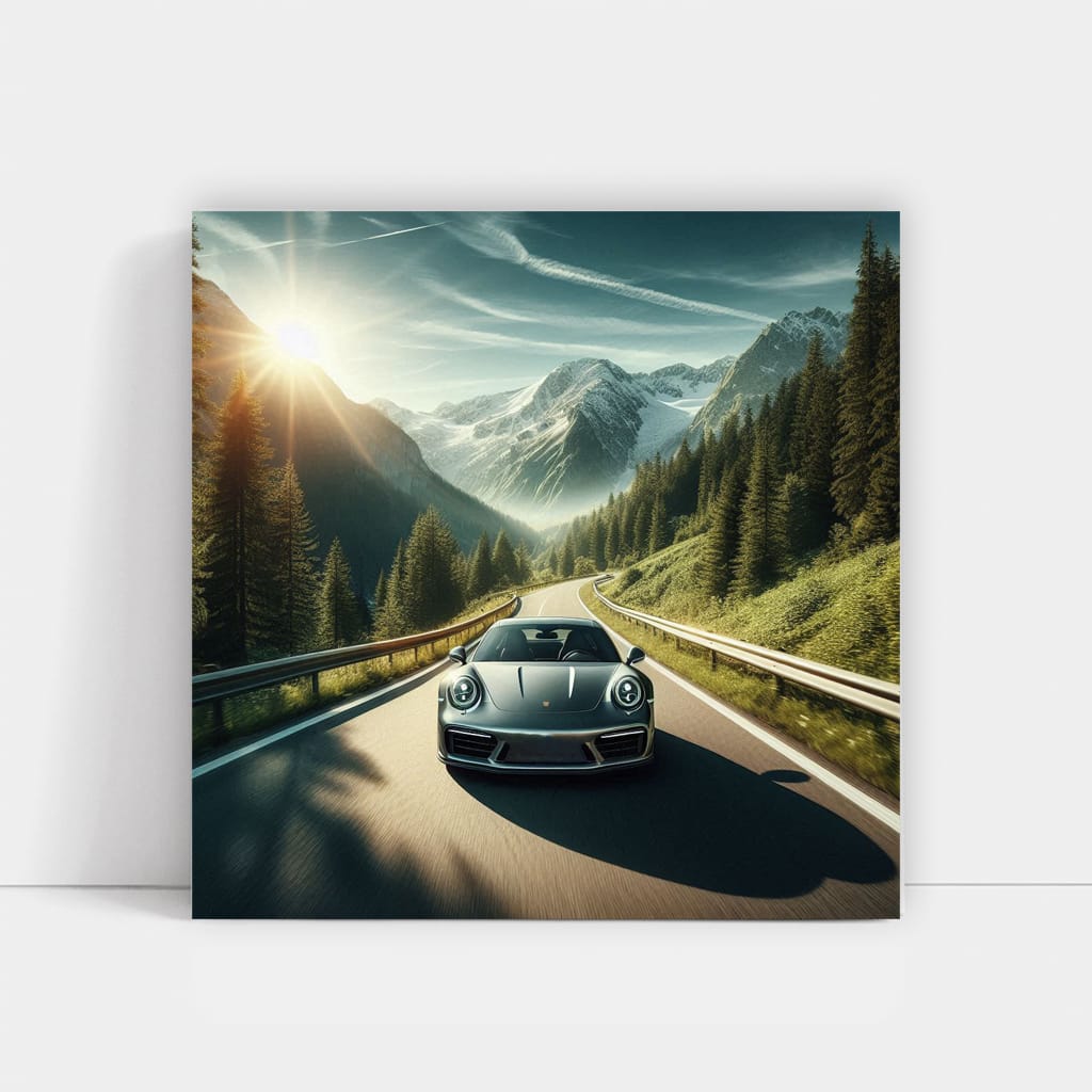 Porsche 911 Turbo S Conquering Mountain Roads - Pure Thrill