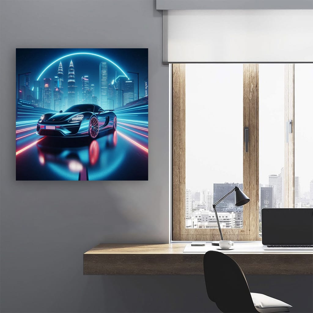 Porsche 918 Spyder Neon - Ultimate Hybrid Supercar Thrill