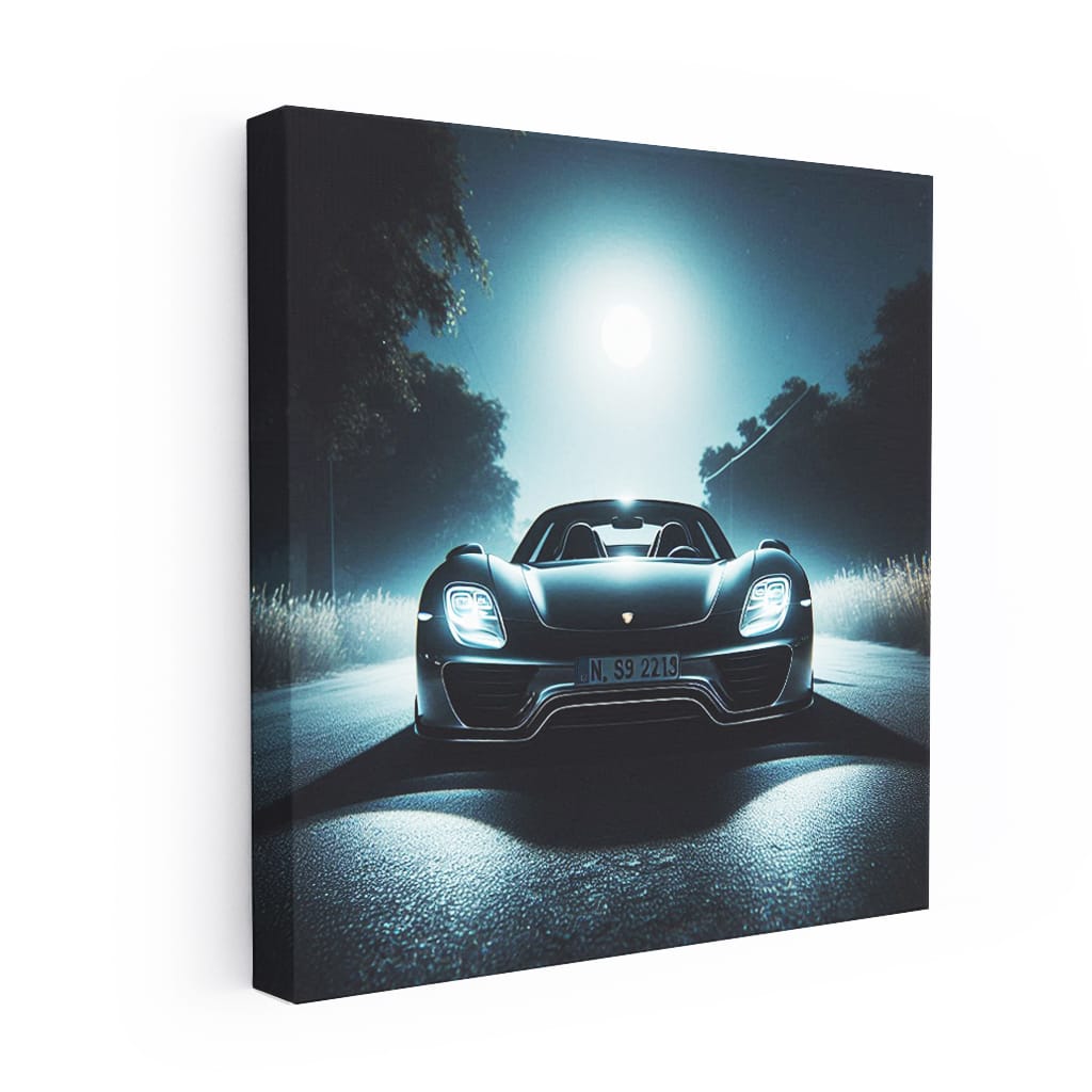 Porsche 918 Spyder Nig Wall Art