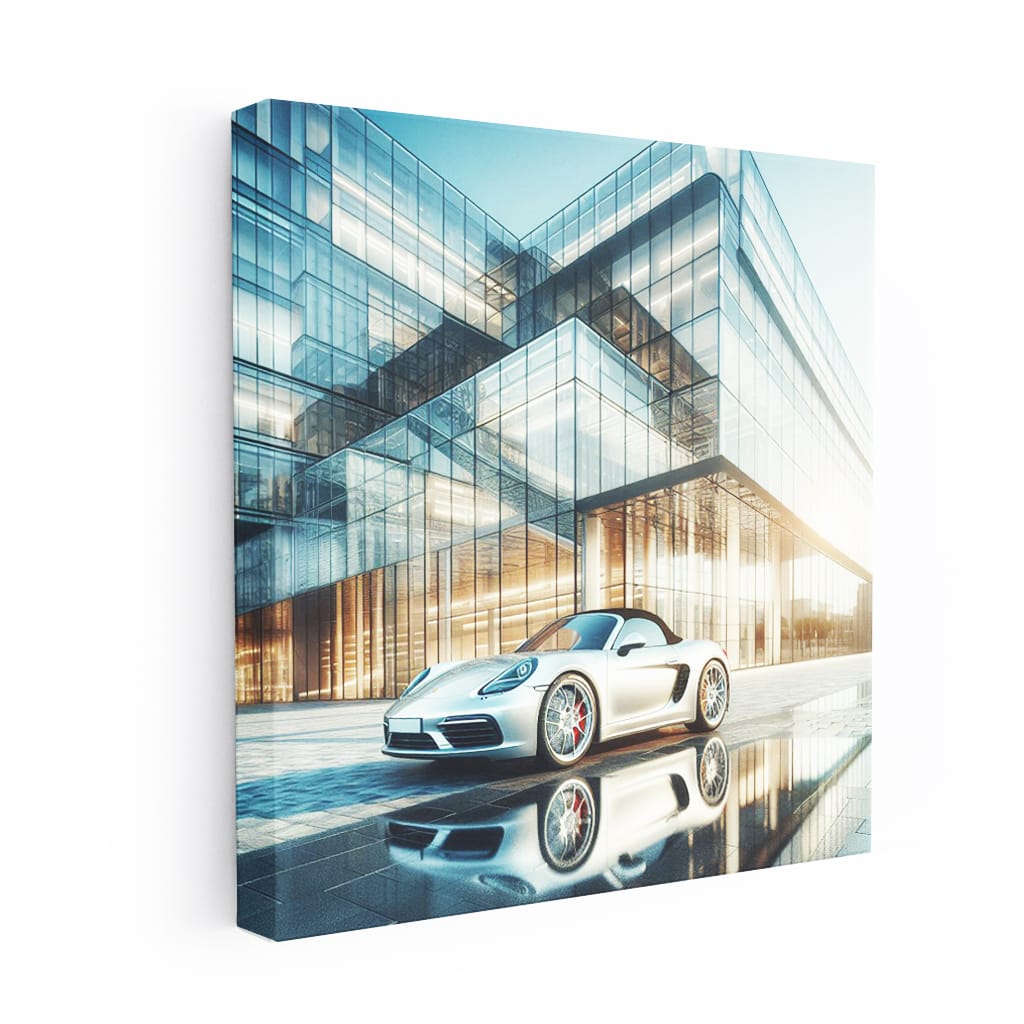 Porsche Boxster Buildi Wall Art