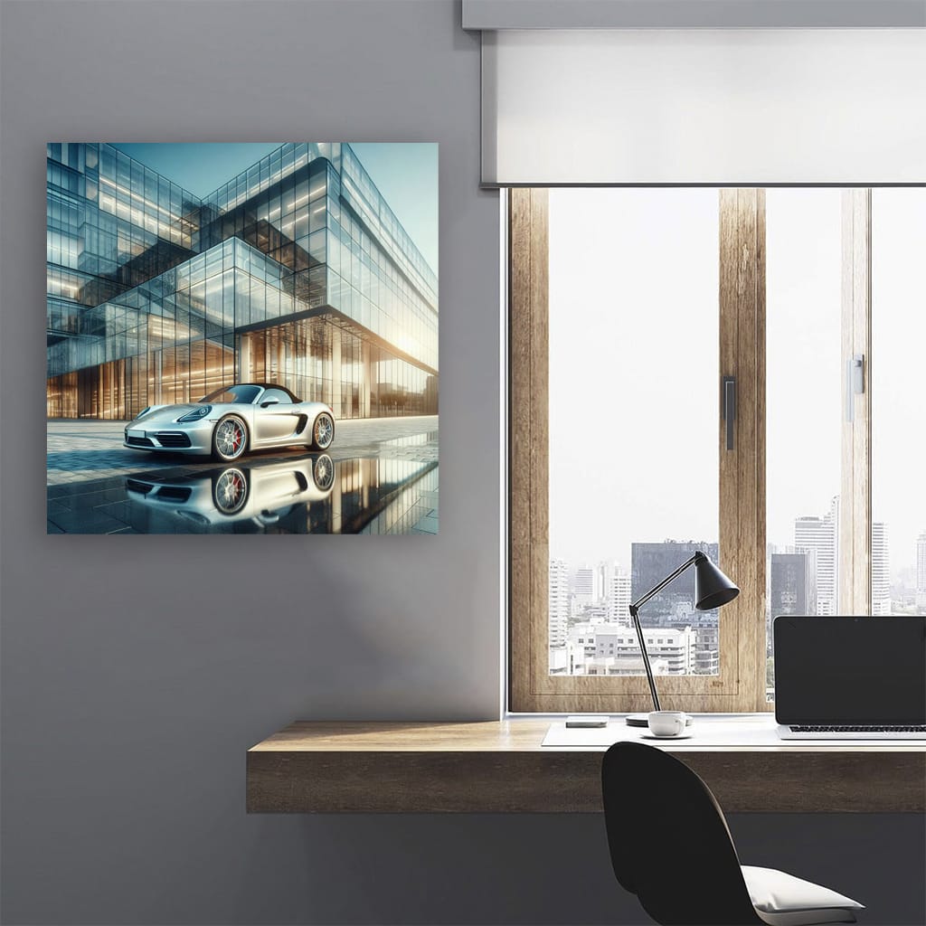 Porsche Boxster Buildi Wall Art