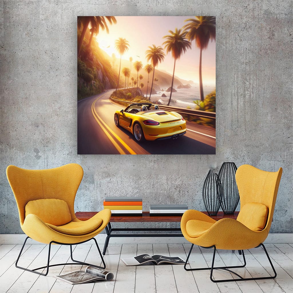 Porsche Boxster Ro Wall Art