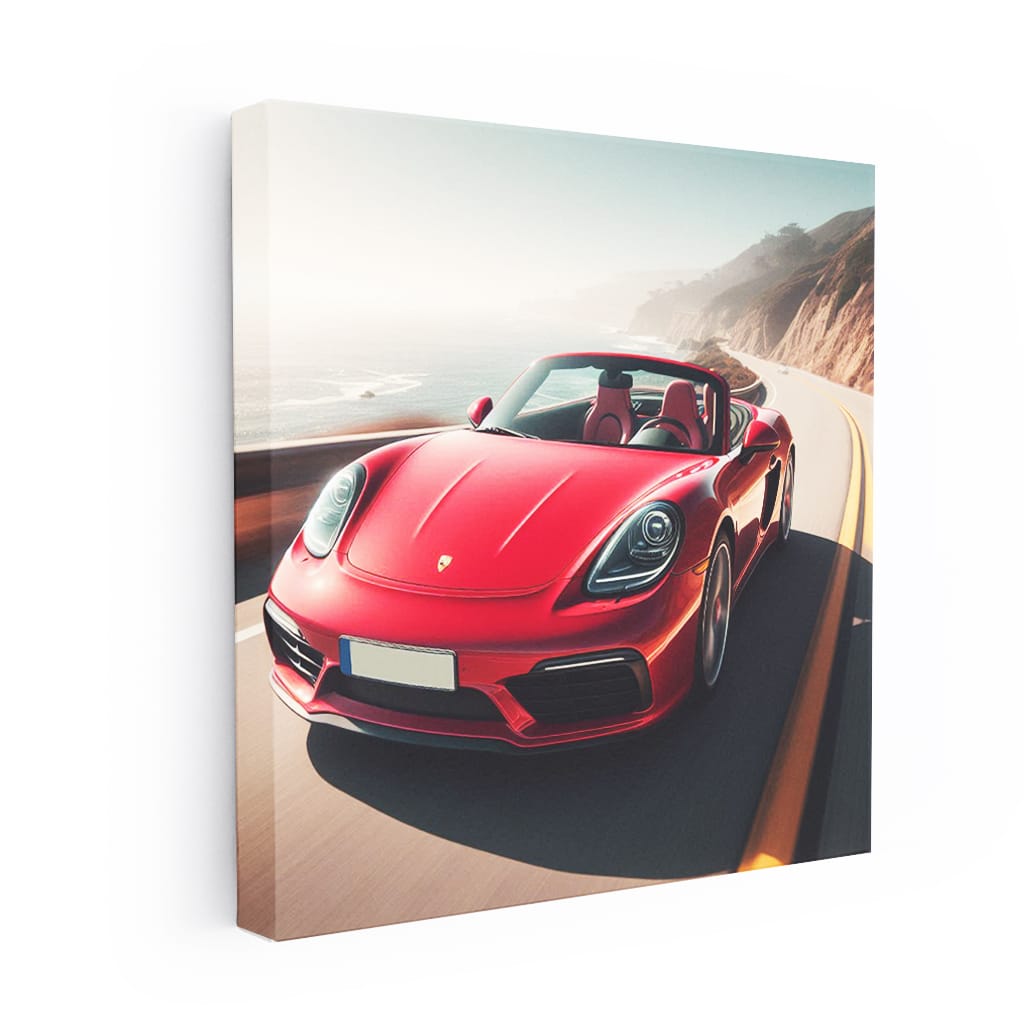 Porsche Boxster Road Wall Art