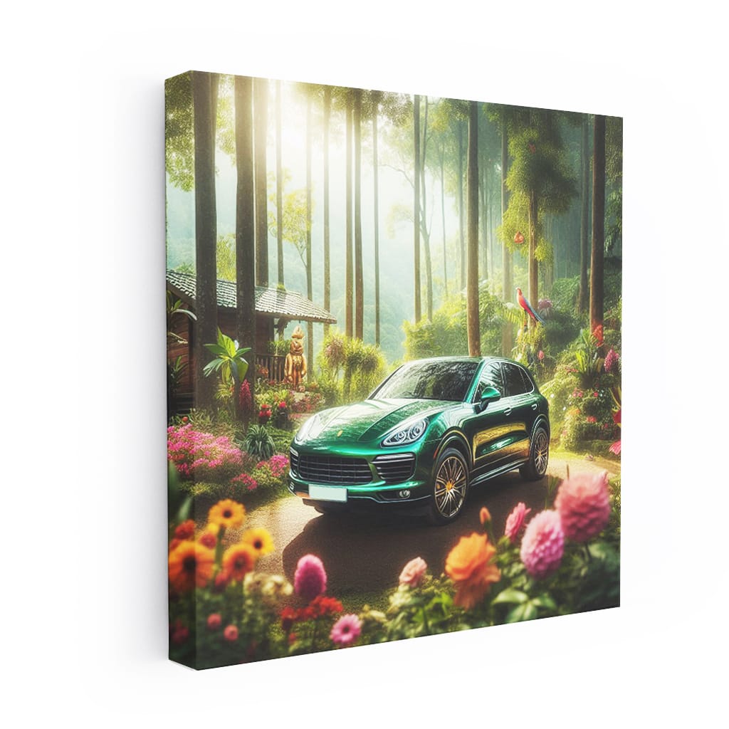 Porsche Cayenne Fore Wall Art