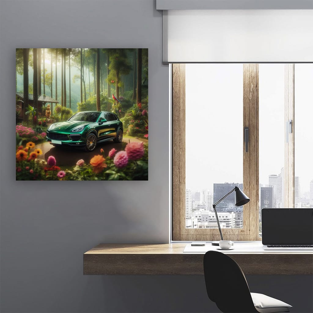 Porsche Cayenne Fore Wall Art