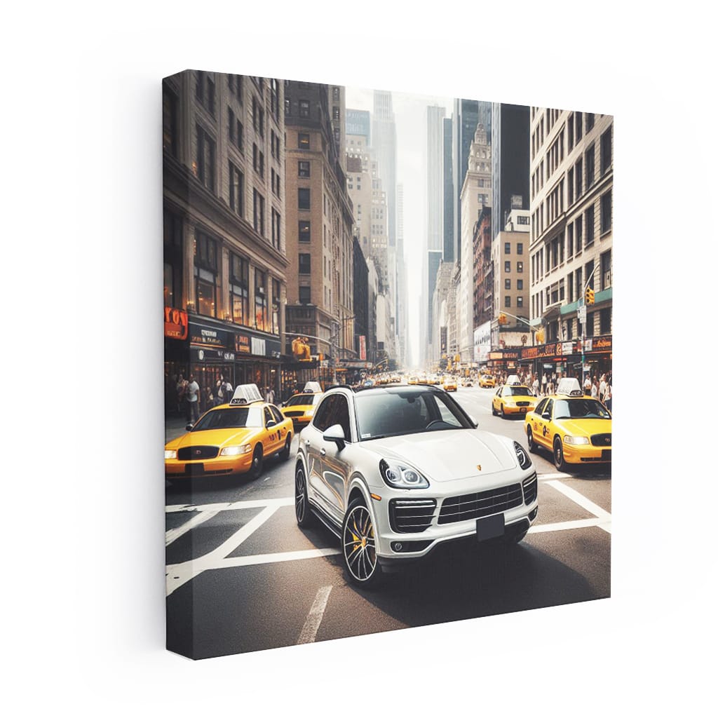 Porsche Cayenne New Yo Wall Art