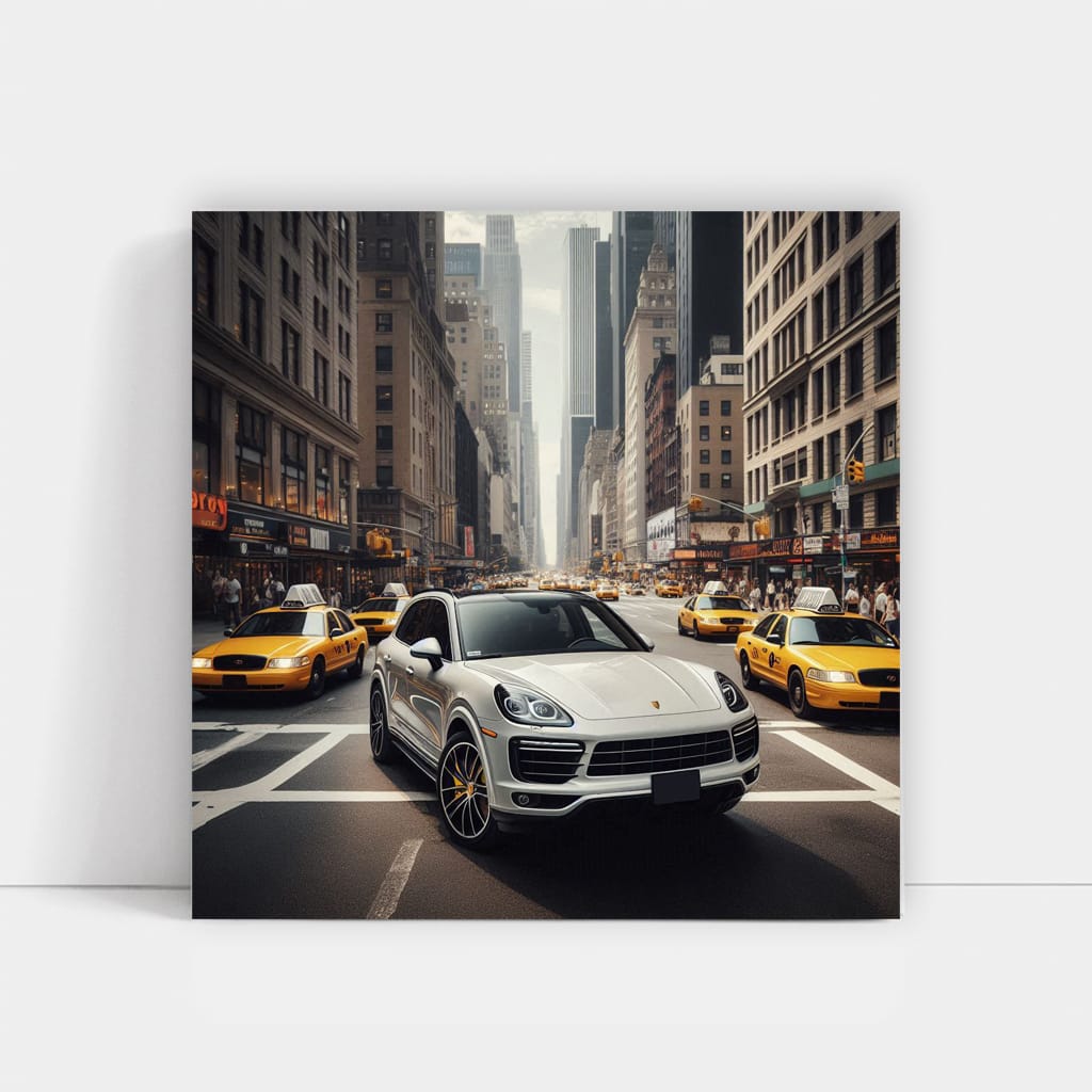 Porsche Cayenne New Yo Wall Art