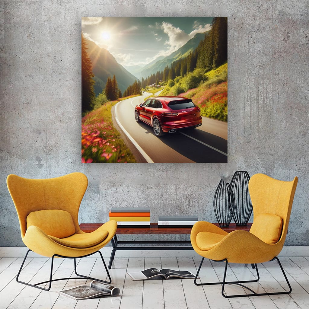 Porsche Cayenne Ro Wall Art