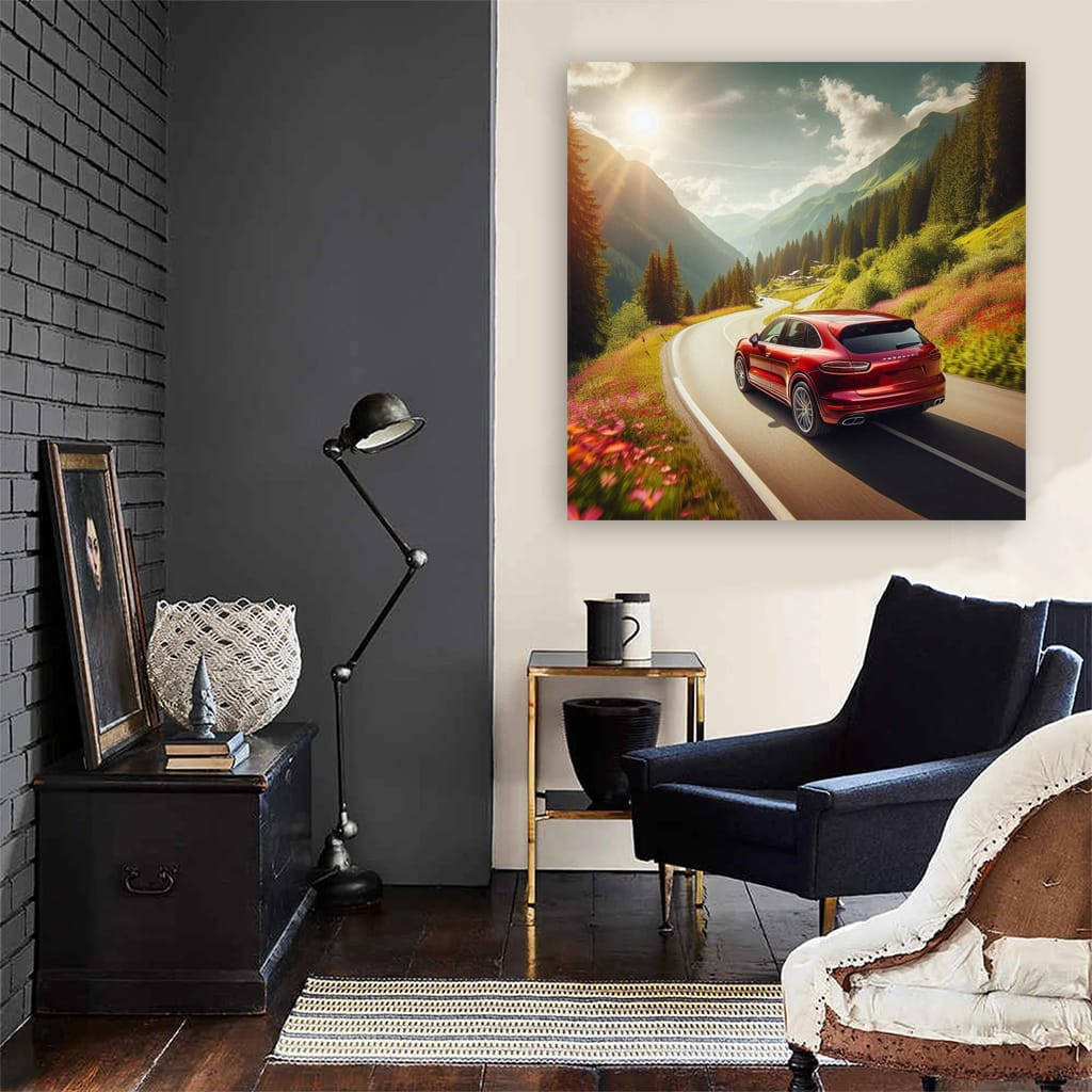 Porsche Cayenne Ro Wall Art