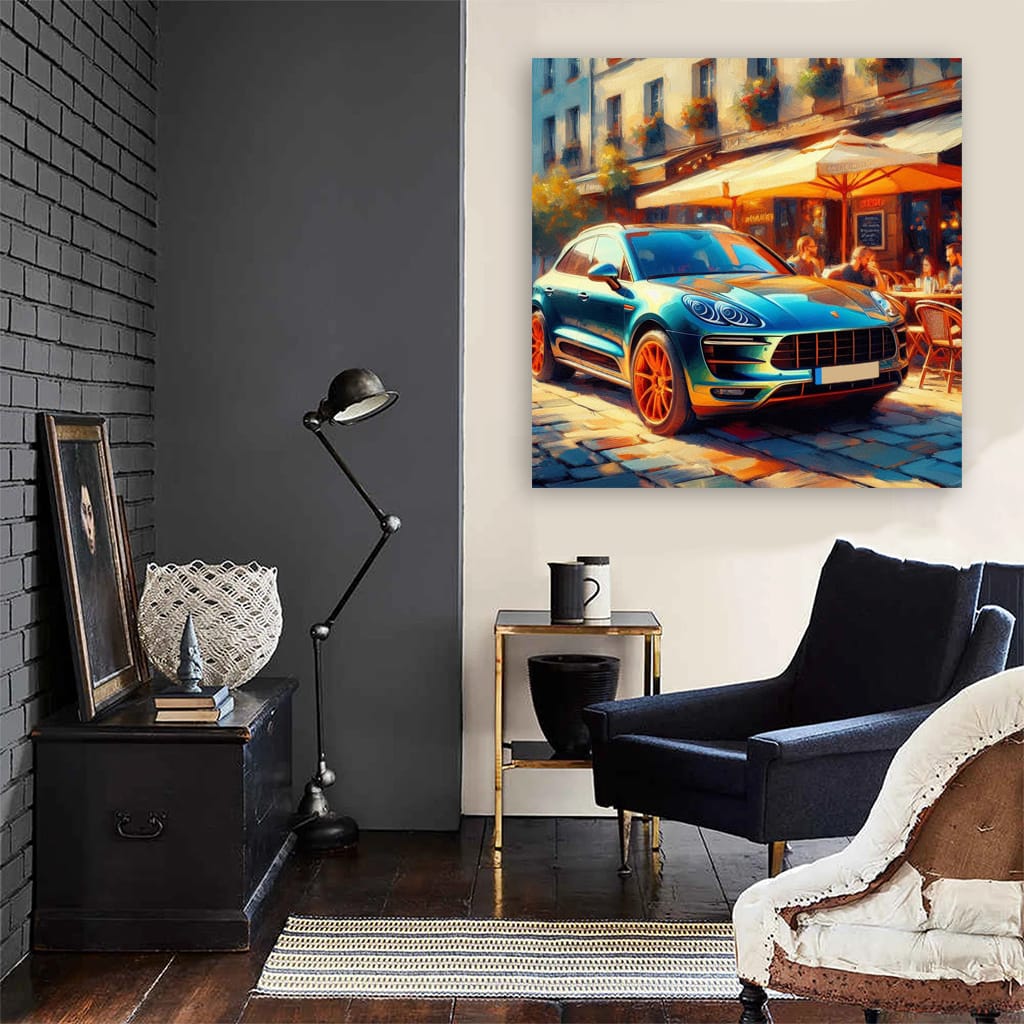Porsche Macan: An Impressionist's Dream - Dynamic Elegance