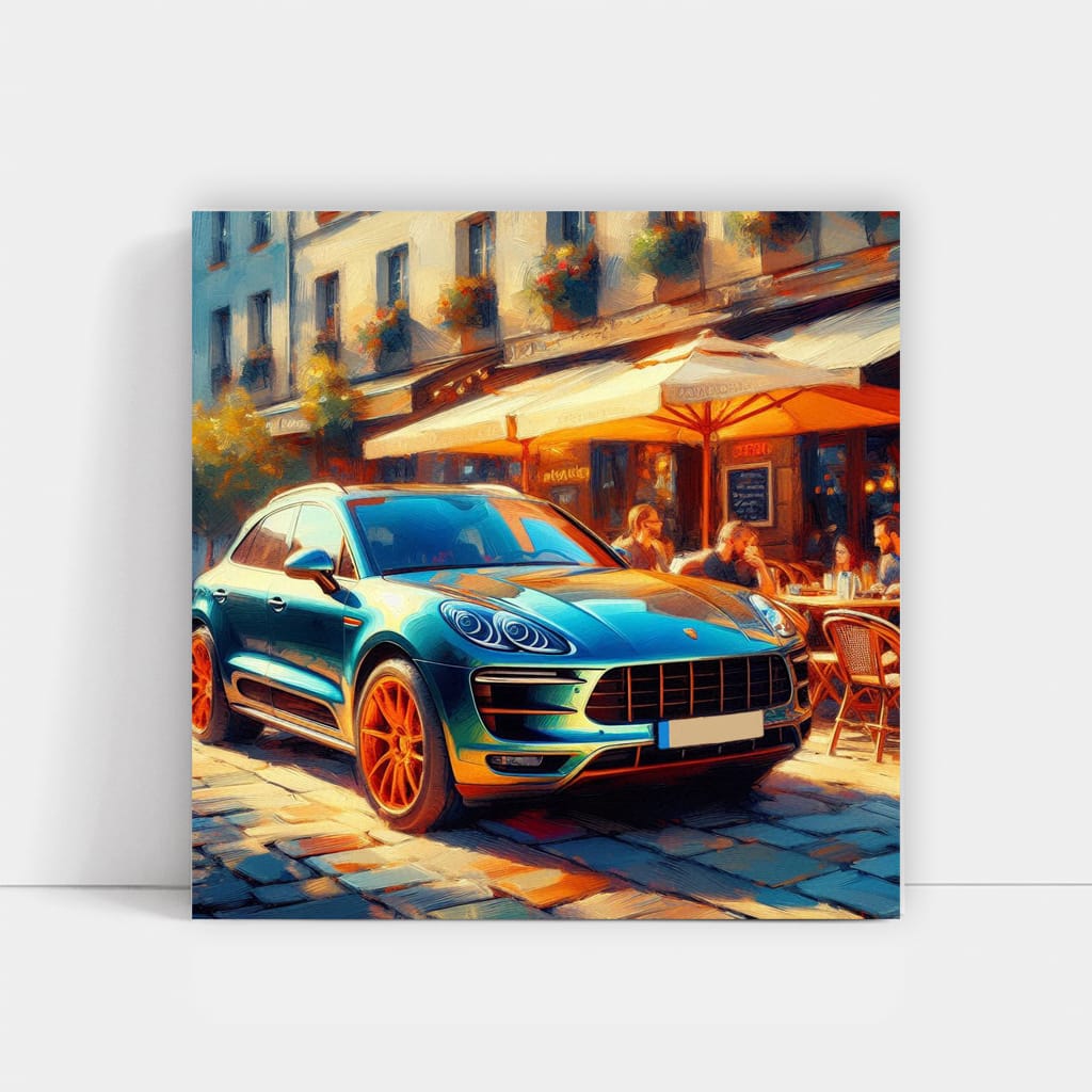 Porsche Macan: An Impressionist's Dream - Dynamic Elegance