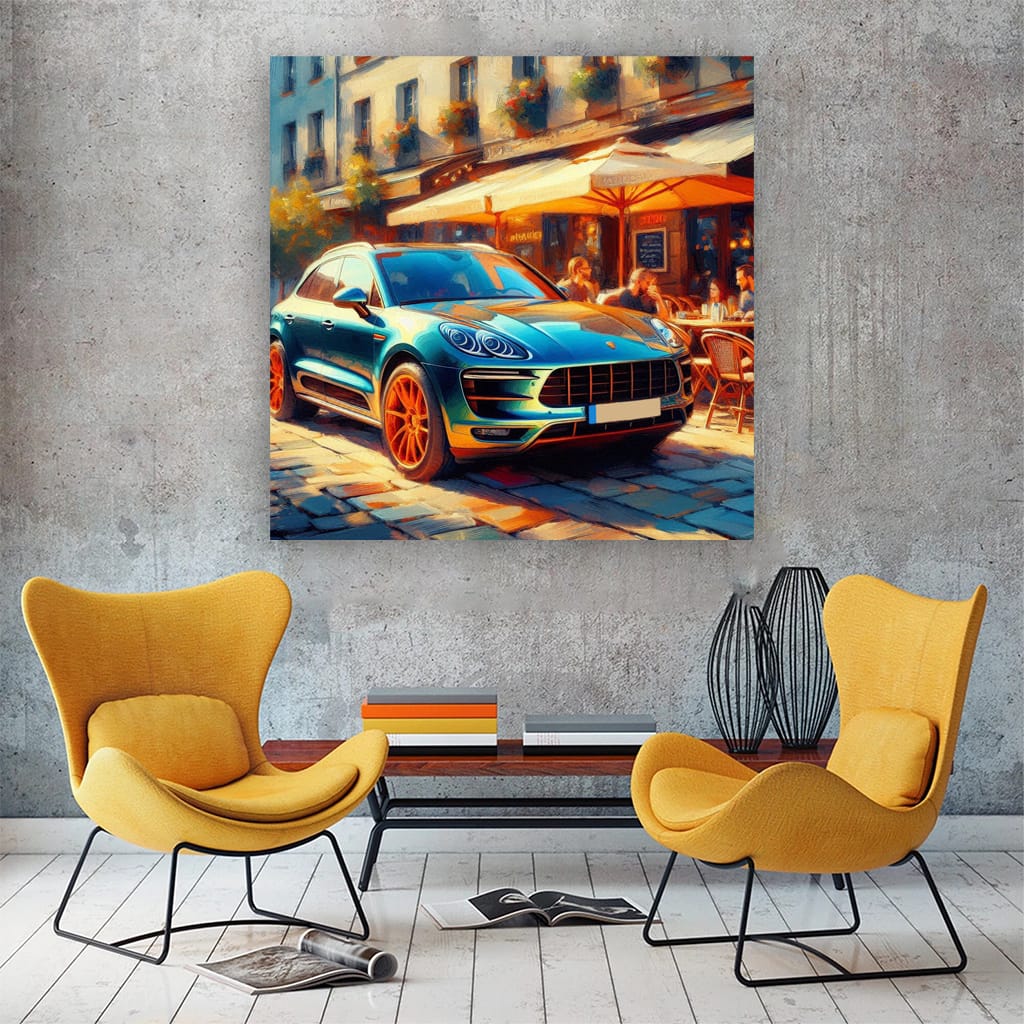 Porsche Macan: An Impressionist's Dream - Dynamic Elegance