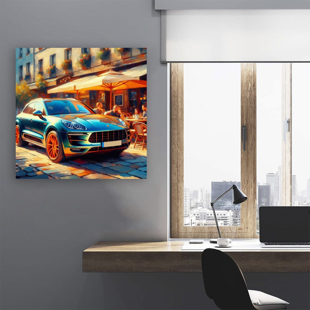 Porsche Macan: An Impressionist's Dream - Dynamic Elegance