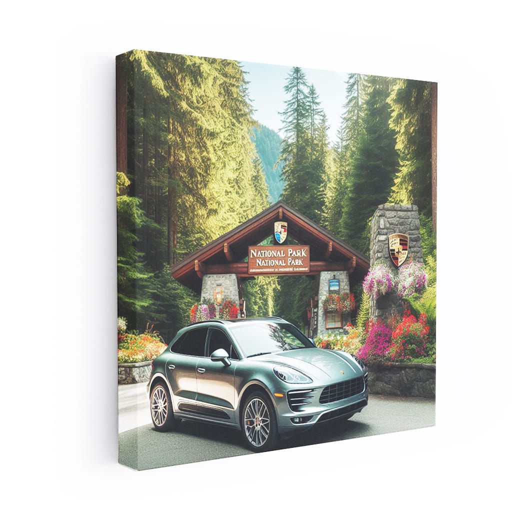 Porsche Macan National Pa Wall Art