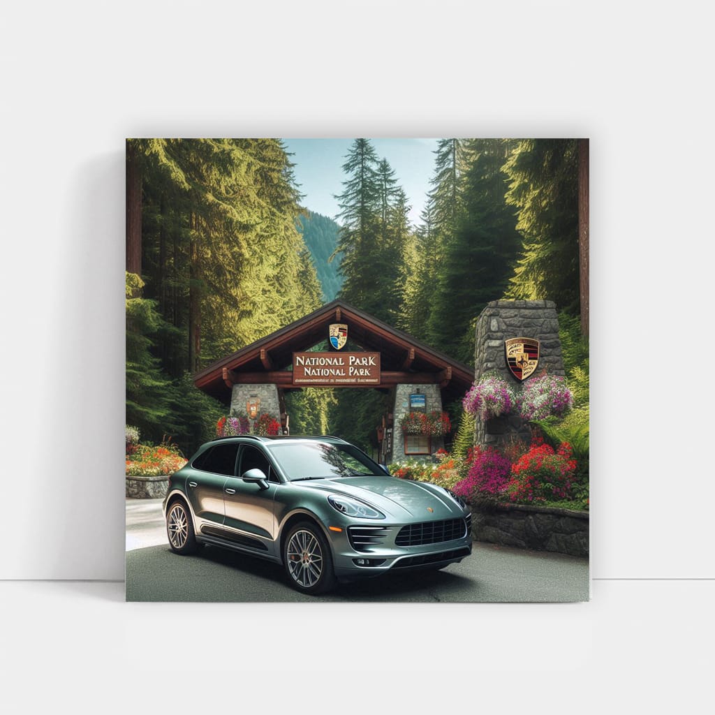 Porsche Macan National Pa Wall Art