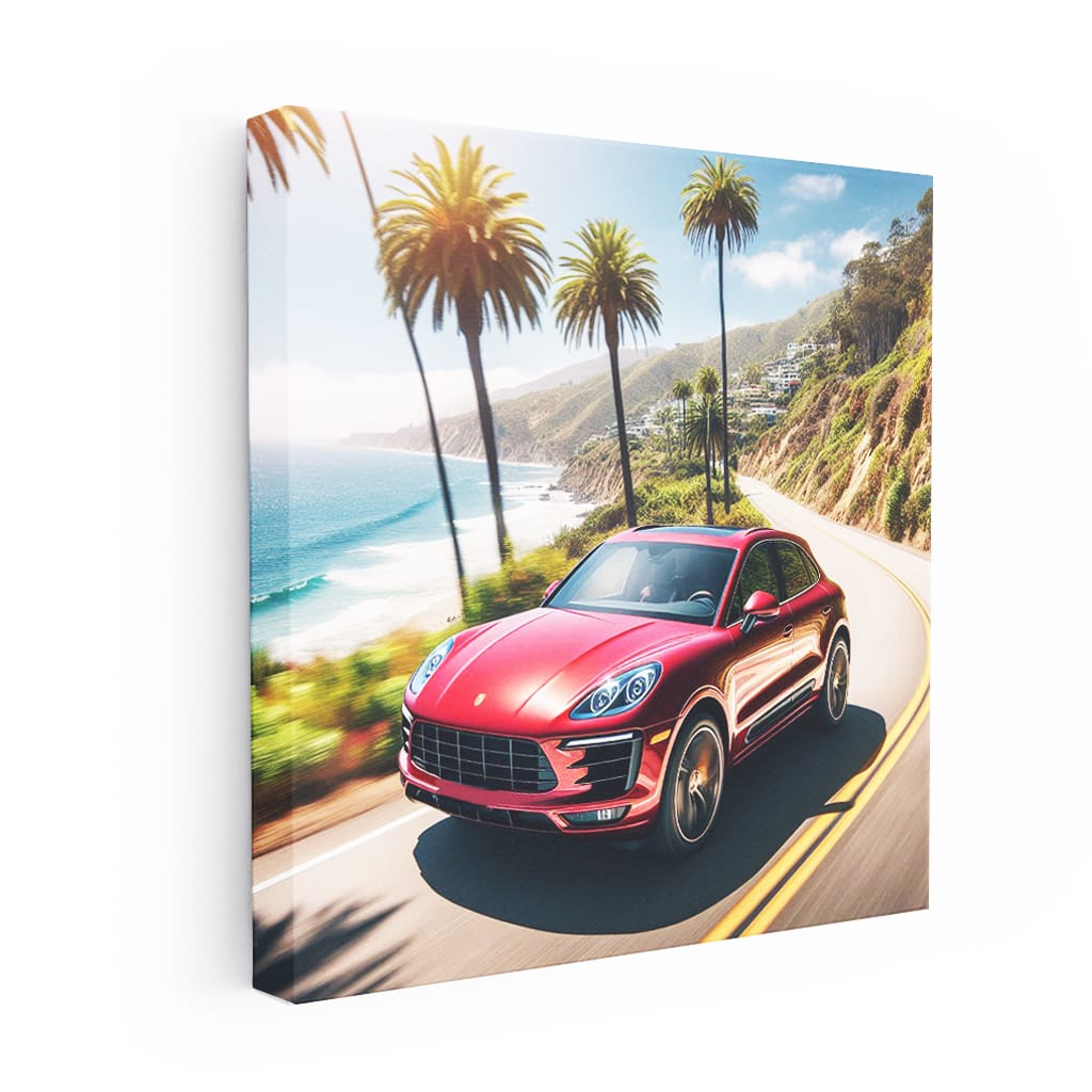 Porsche Macan Road Wall Art