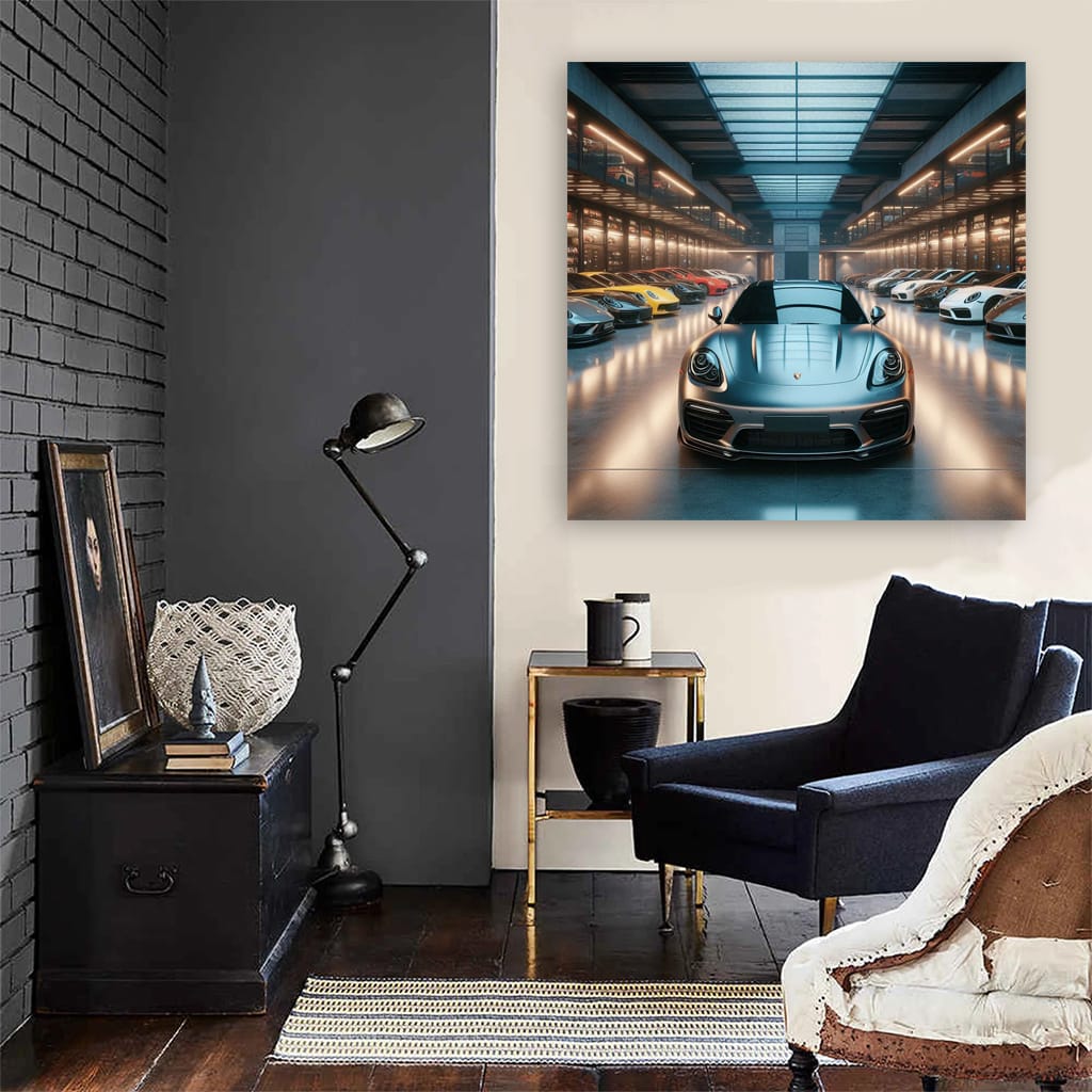 Porsche Panamera in Garage - Performance Meets Luxury