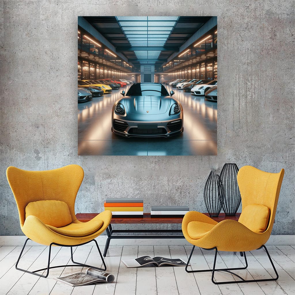 Porsche Panamera in Garage - Performance Meets Luxury