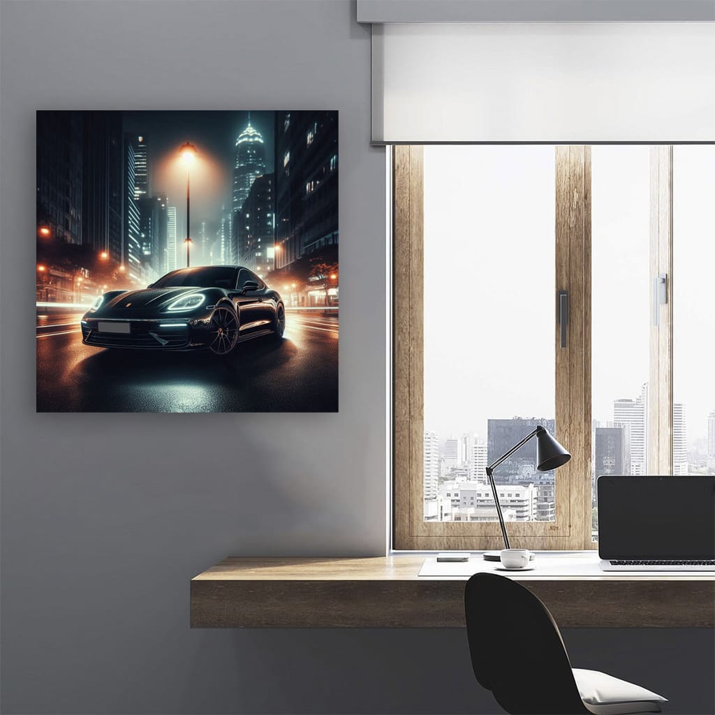 Porsche Panamera Nig Wall Art