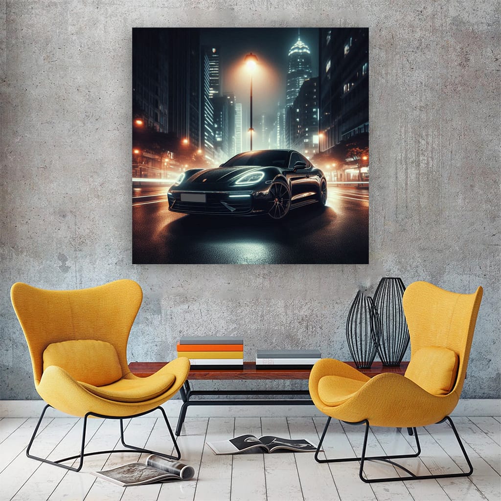 Porsche Panamera Nig Wall Art