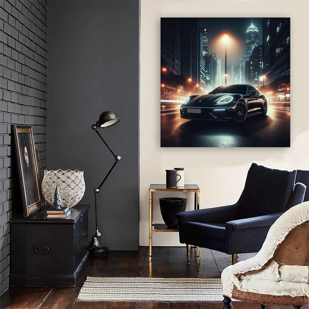 Porsche Panamera Nig Wall Art