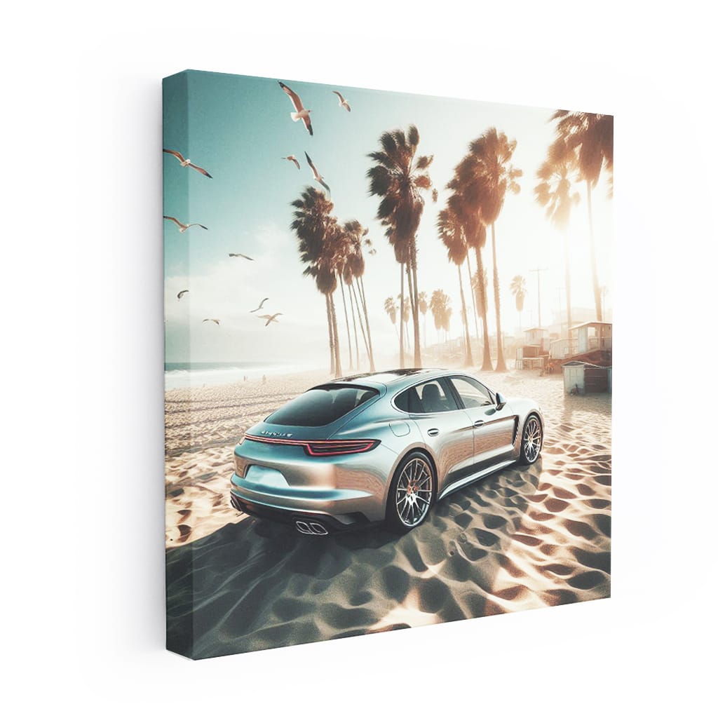 Porsche Panamera On Bea Wall Art