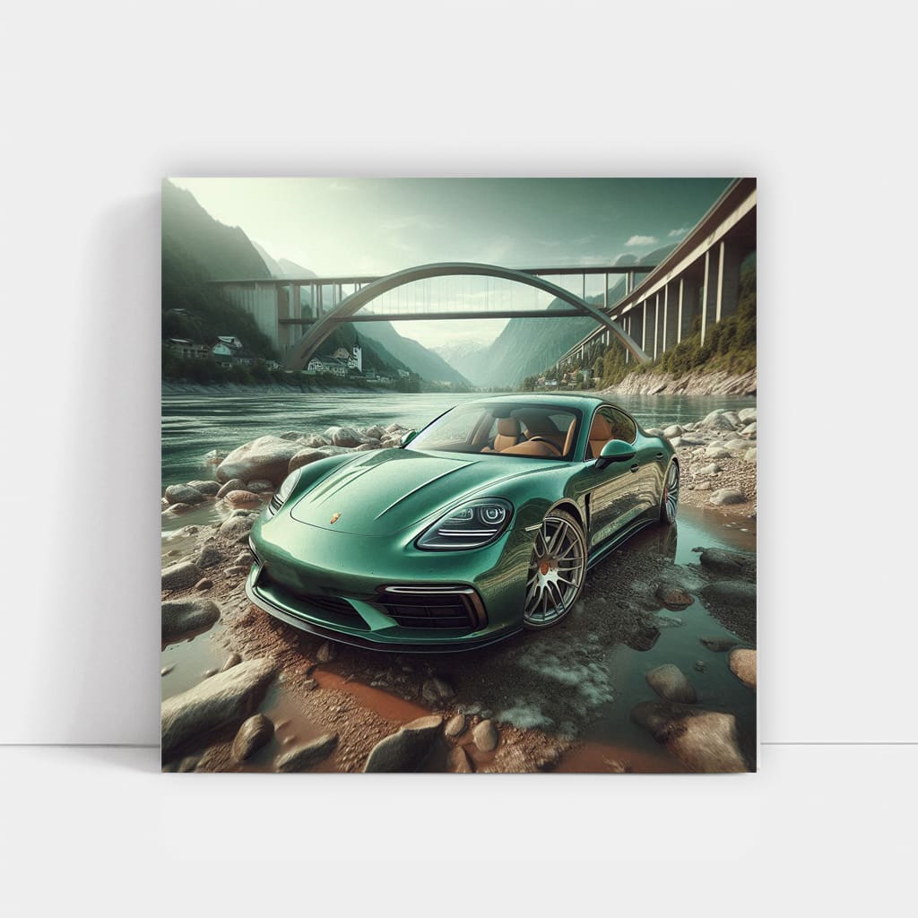 Porsche Panamera Riv Wall Art