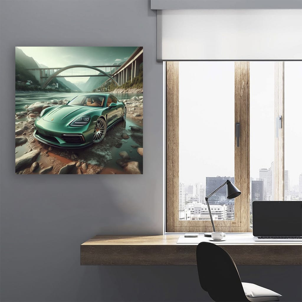 Porsche Panamera Riv Wall Art