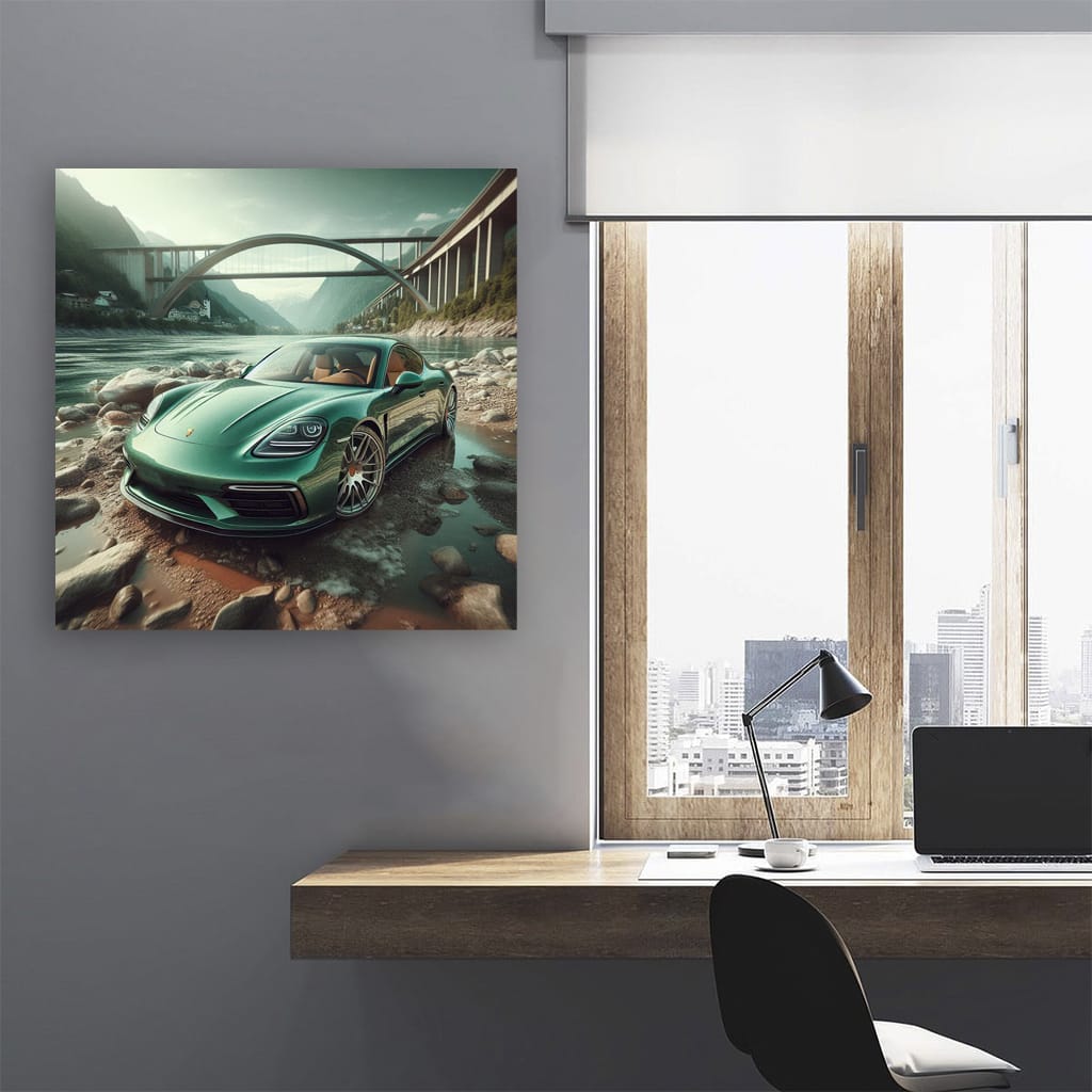 Porsche Panamera at River - Elegance Meets Performance