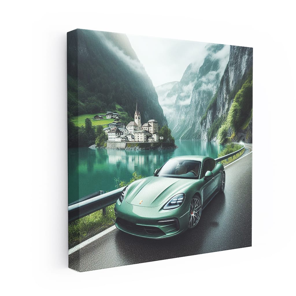 Porsche Panamera River Wall Art