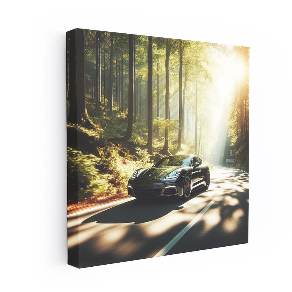 Porsche Panamera Road Wall Art