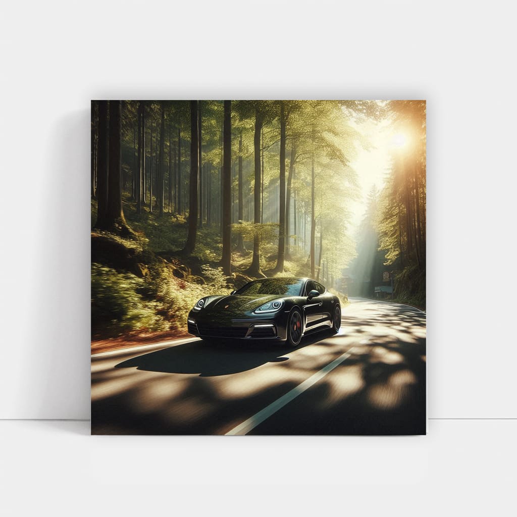 Porsche Panamera Road Wall Art