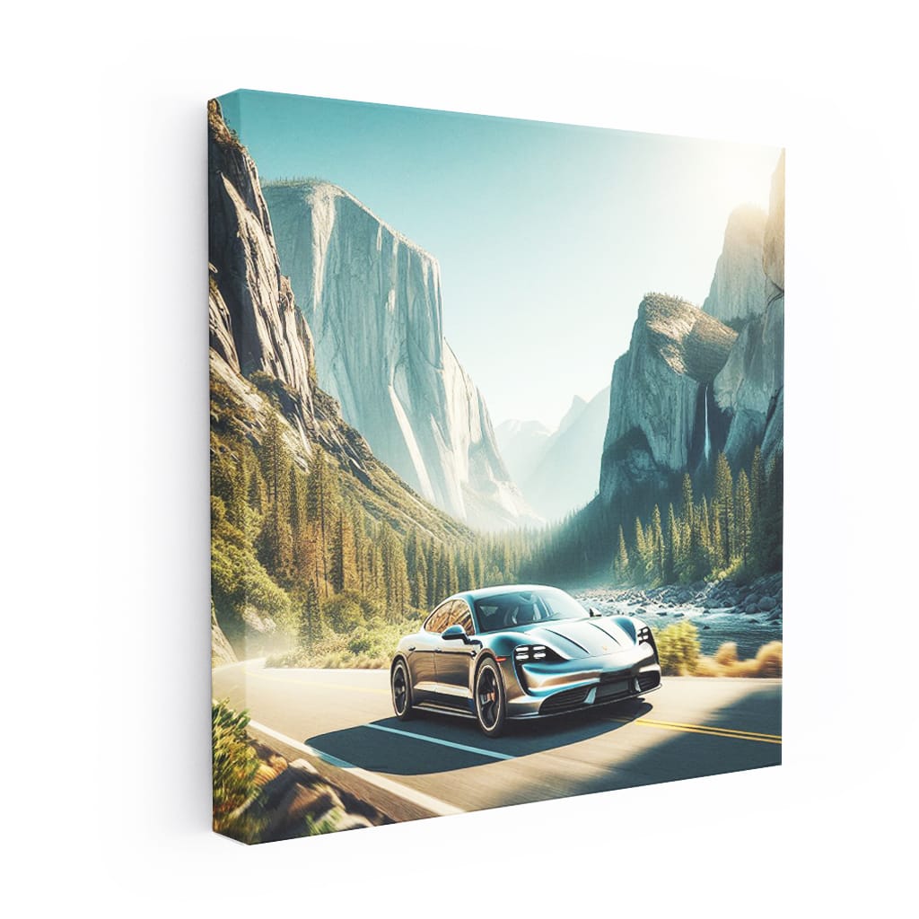 Porsche Taycan Cany Wall Art