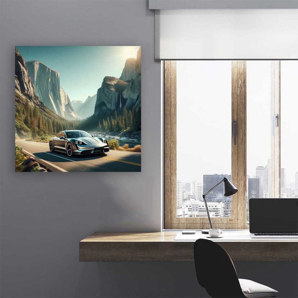 Porsche Taycan Cany Wall Art