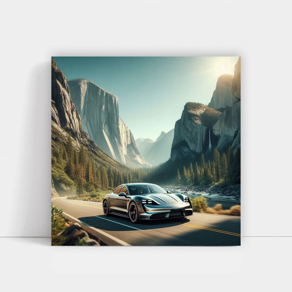 Porsche Taycan Cany Wall Art