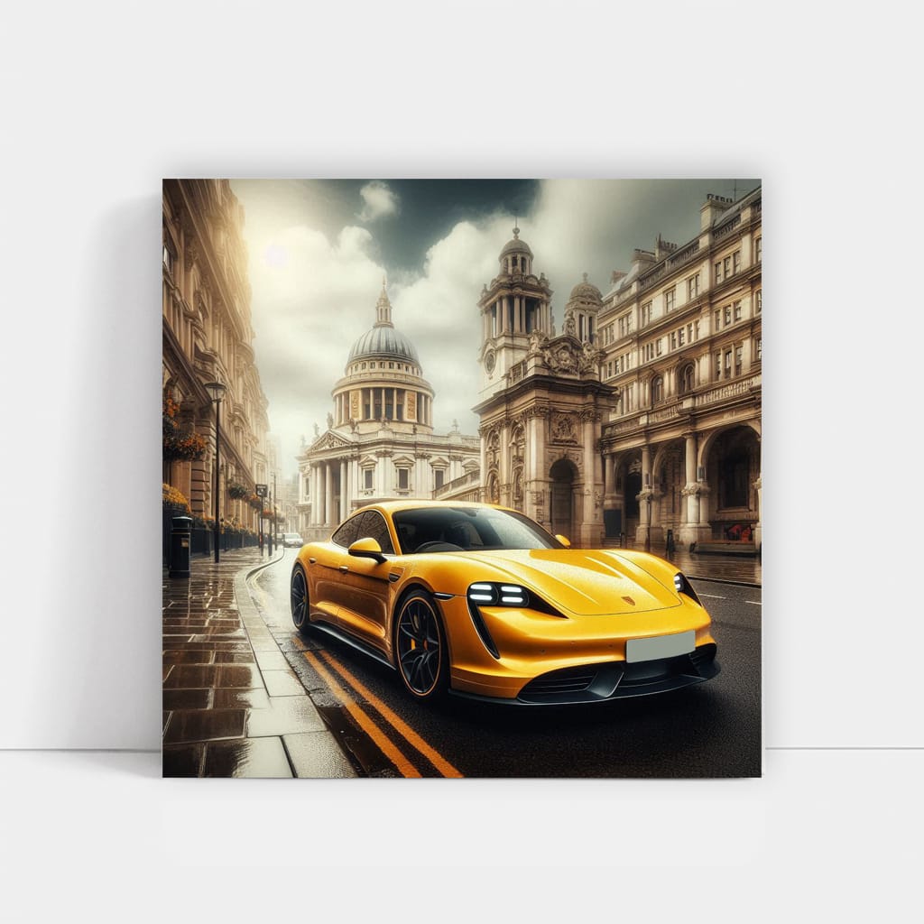 Porsche Taycan Turbo S in London - Electrifying Elegance