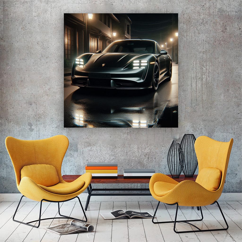 Porsche Taycan Turbo S Night - Electrifying Speed and Luxury