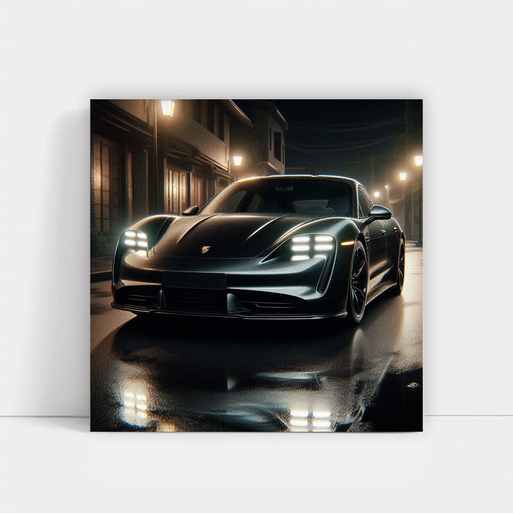 Porsche Taycan Turbo S Night - Electrifying Speed and Luxury