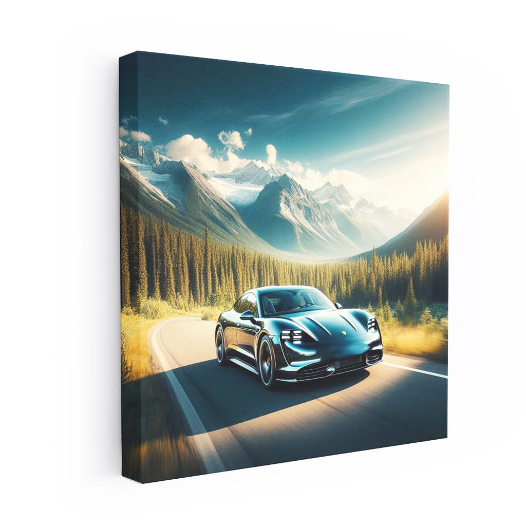 Porsche Taycan Vall Wall Art