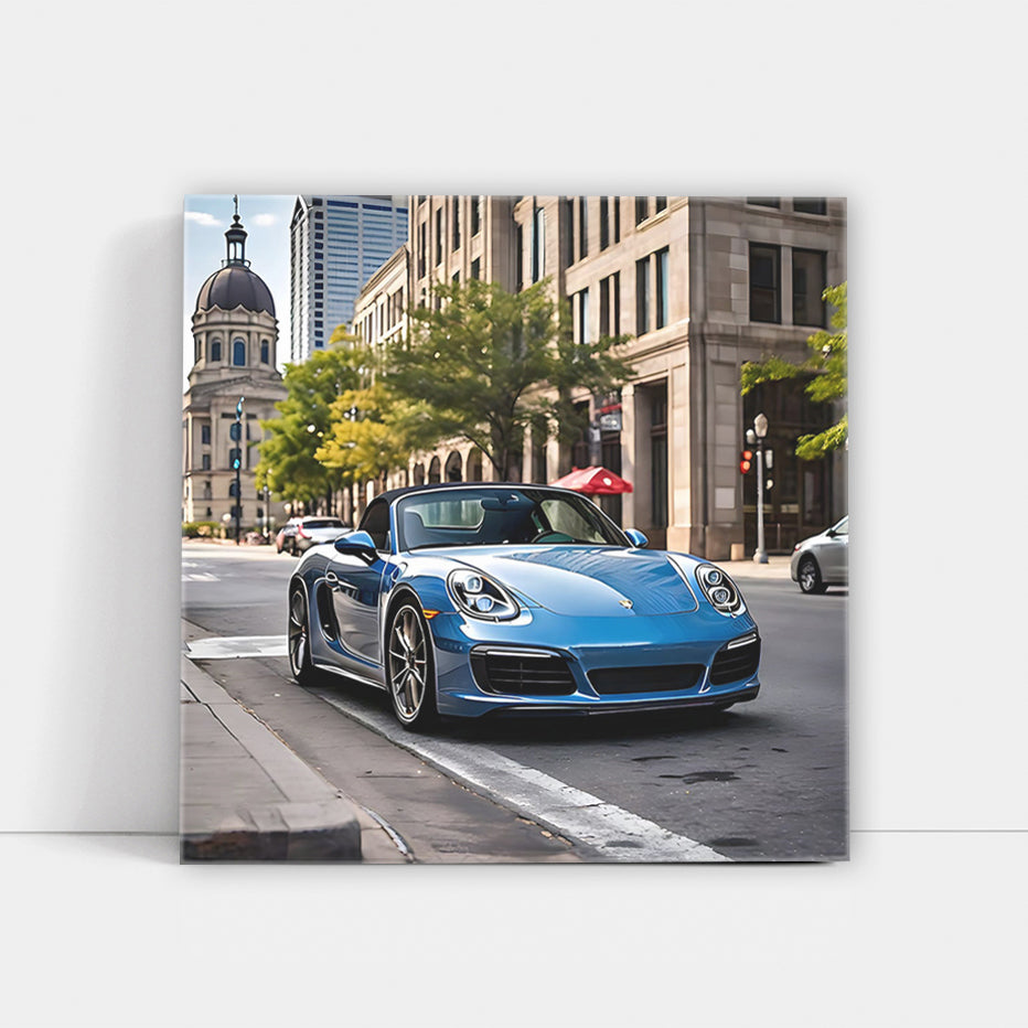 Sleek Blue Porsche Boxster in Indianapolis - Pure Driving Thrill