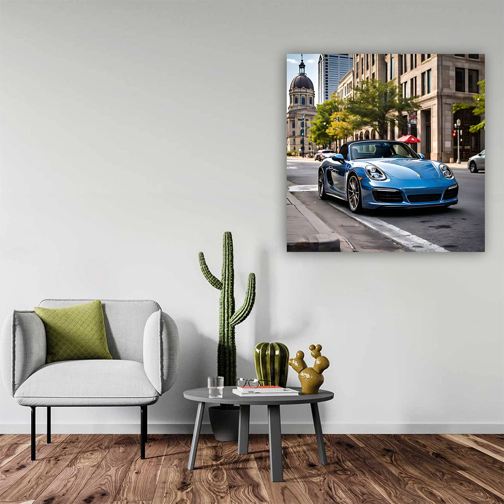 Sleek Blue Porsche Boxster in Indianapolis - Pure Driving Thrill