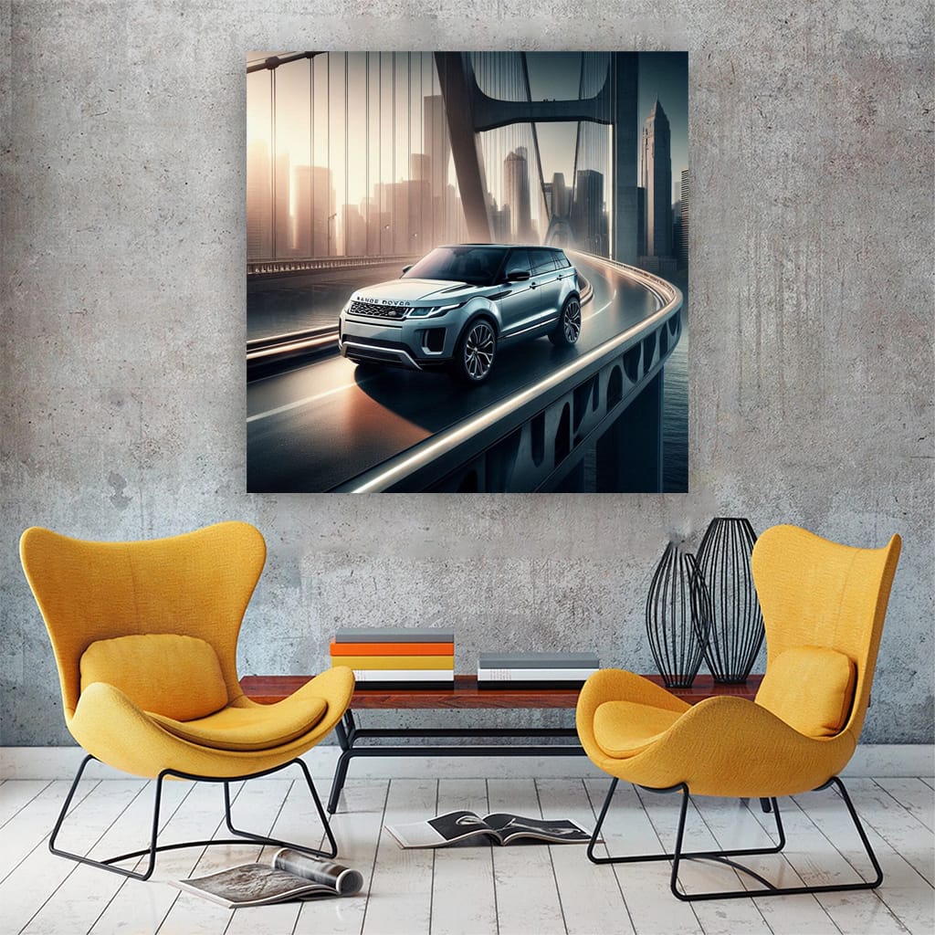 Range Rover Evoque Bridge Wall Art