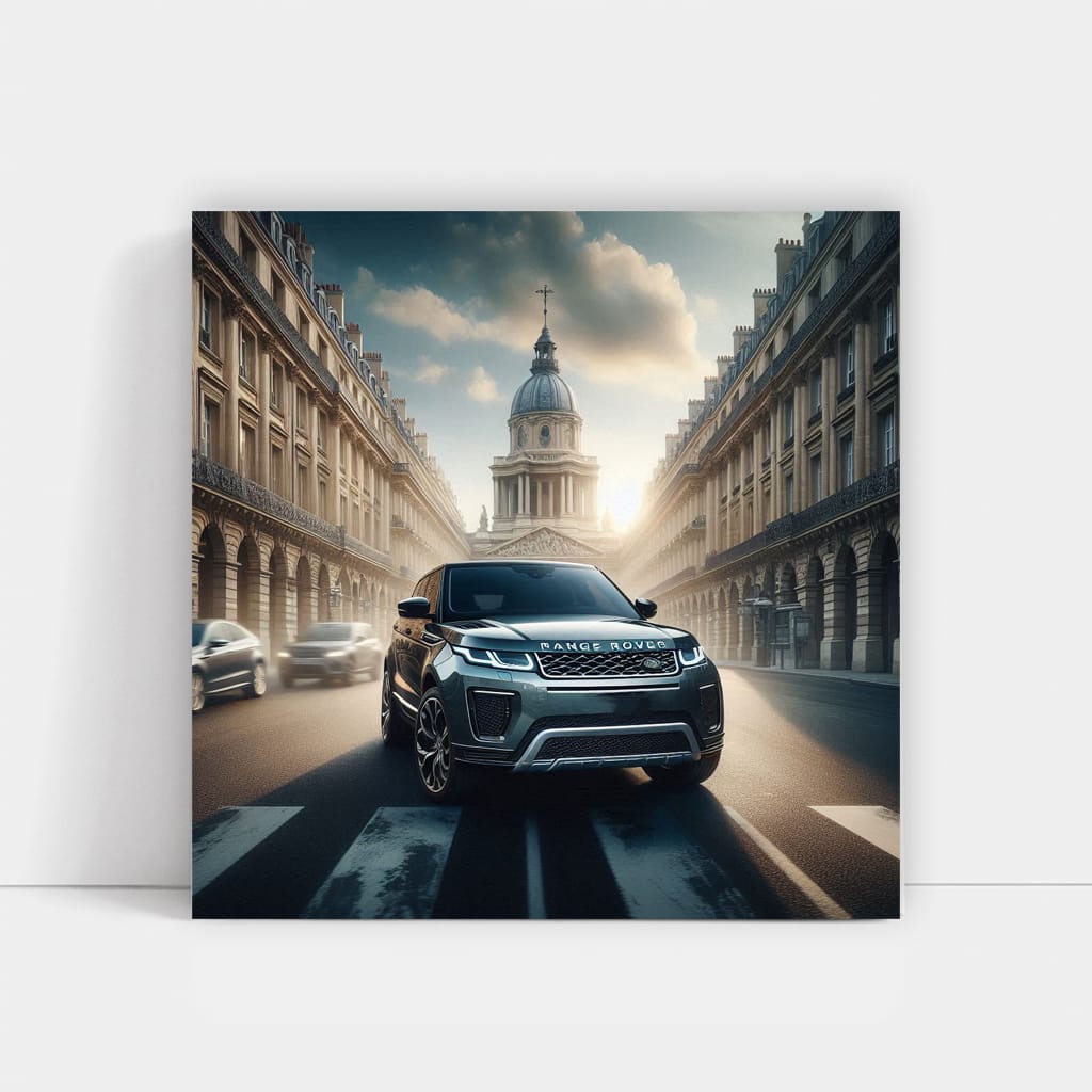 Range Rover Evoque in Paris - Stylish Urban Elegance