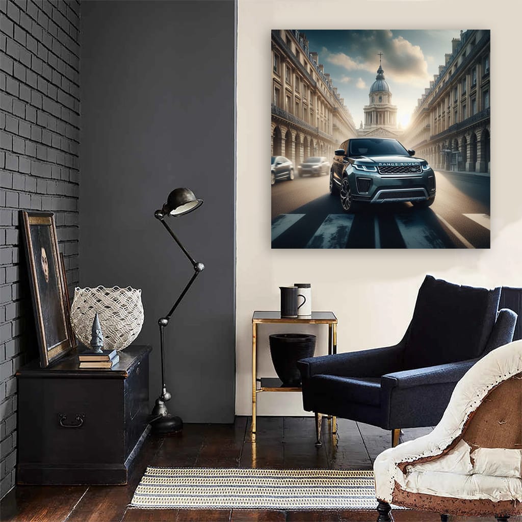 Range Rover Evoque in Paris - Stylish Urban Elegance