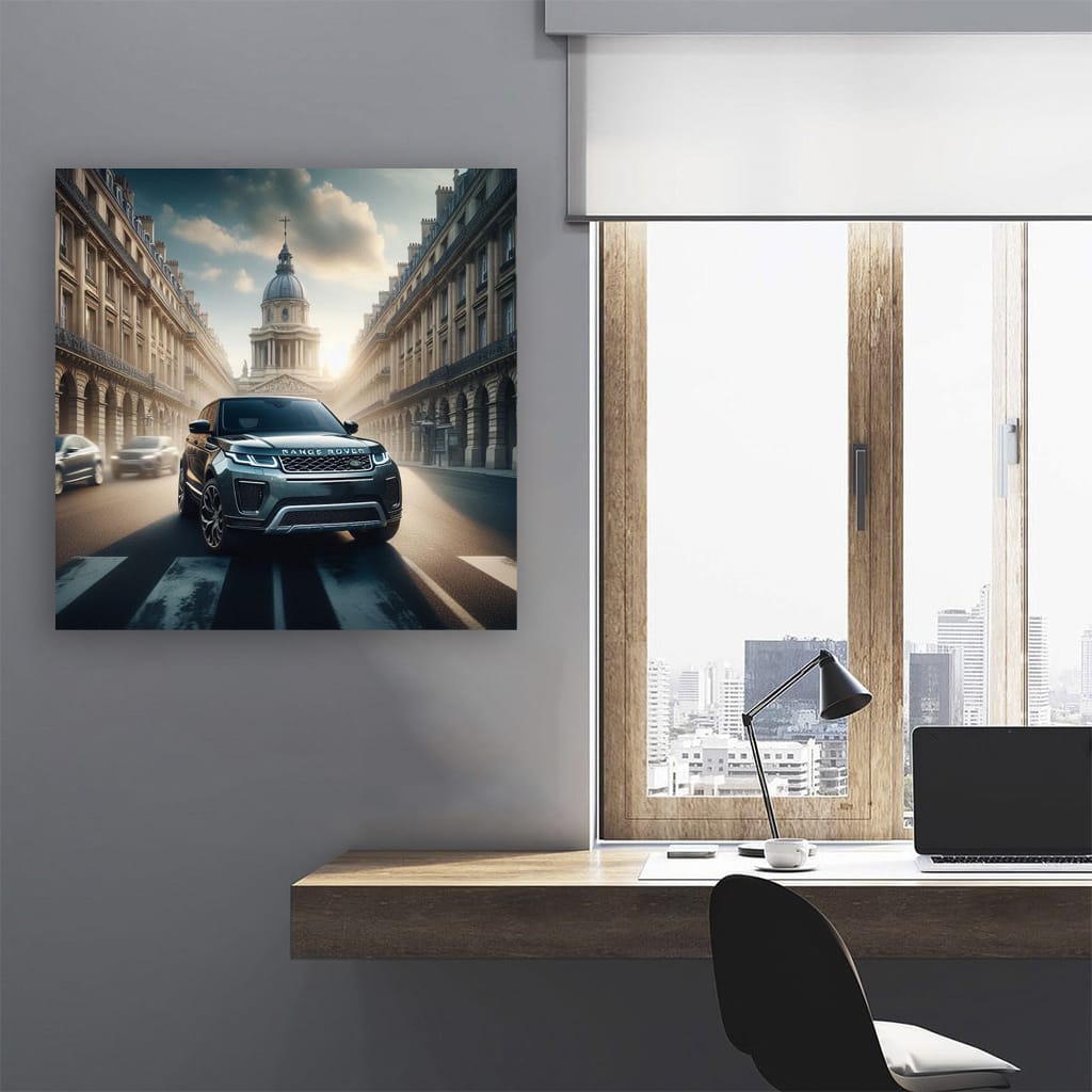 Range Rover Evoque in Paris - Stylish Urban Elegance